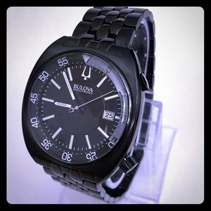 COPY - COPY - New Bulova All Black Stainless Steel Men’ s Watch